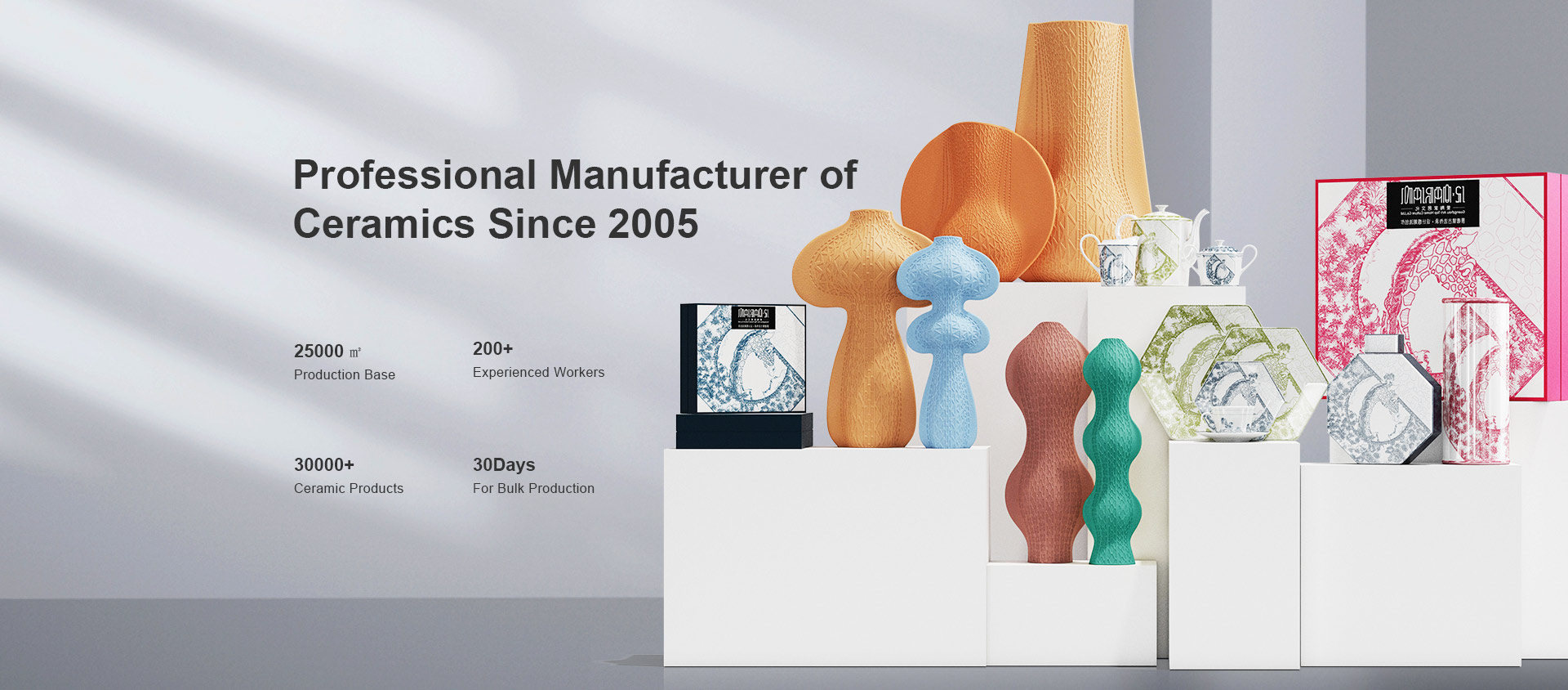 Professional Manufacturer of Ceramics  Since 2005